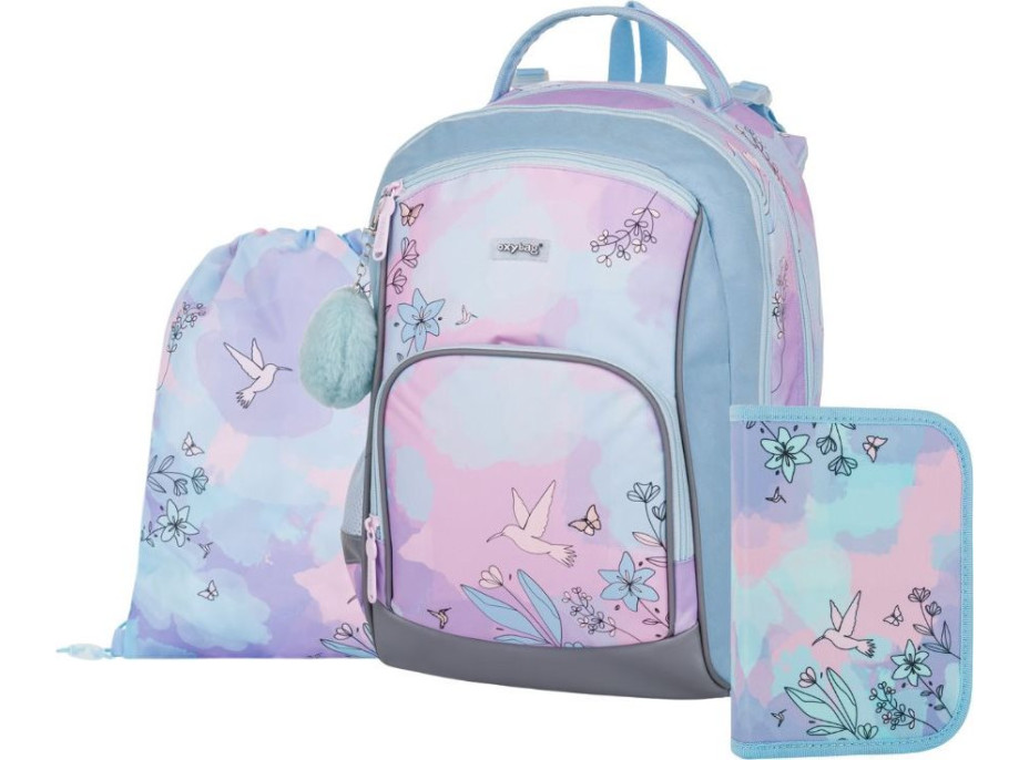 OXYBAG Školní set 3ks OXY GO Kolibřík