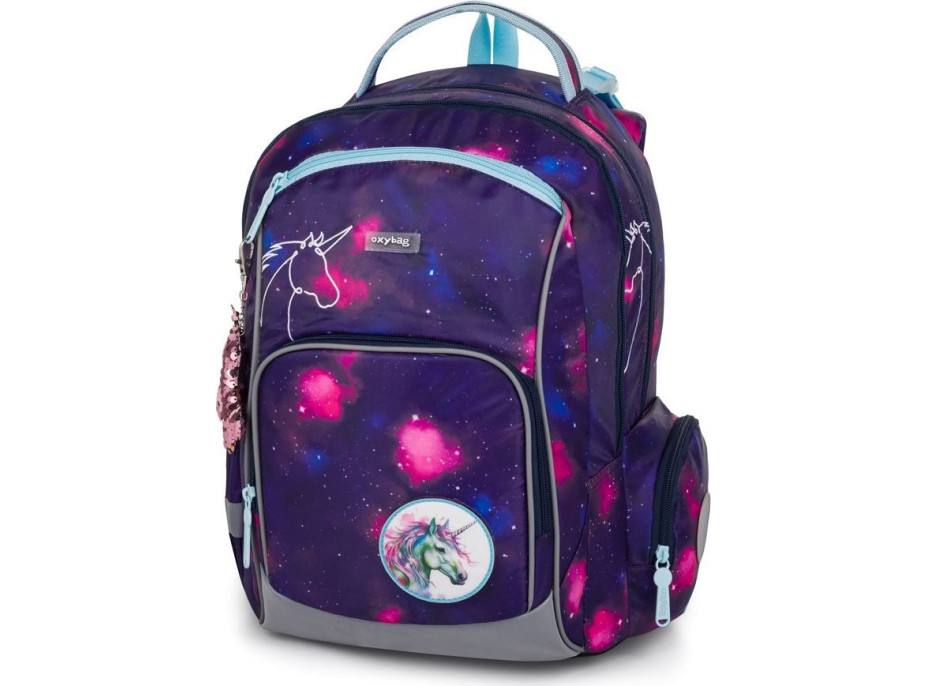 OXYBAG Školní set 3ks OXY GO Unicorn