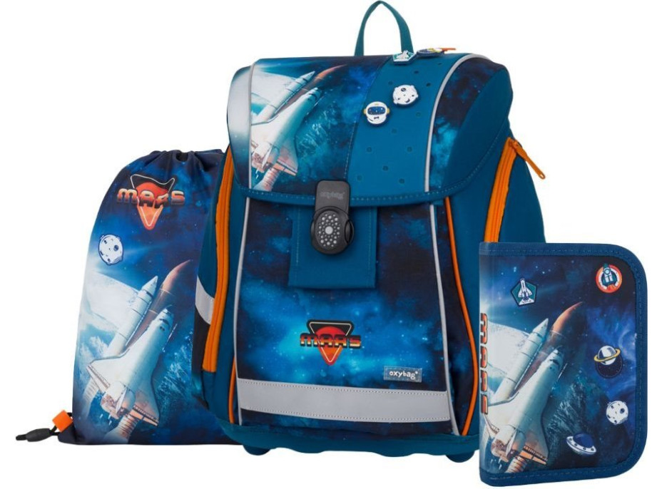 OXYBAG Školní set 3ks Premium Space
