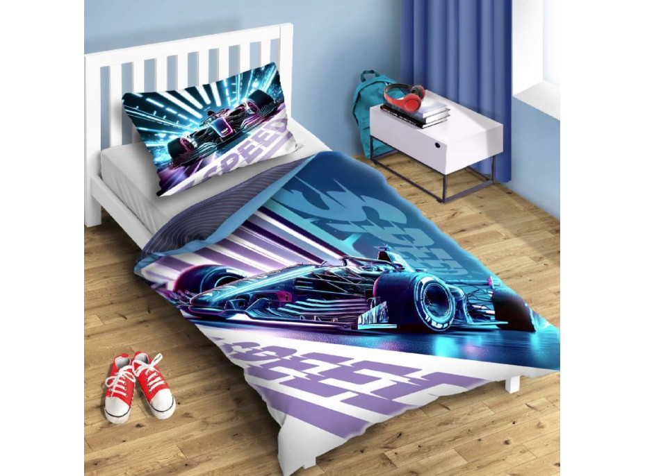 Bavlněné povlečení YOUTH Formule - 160x200 cm