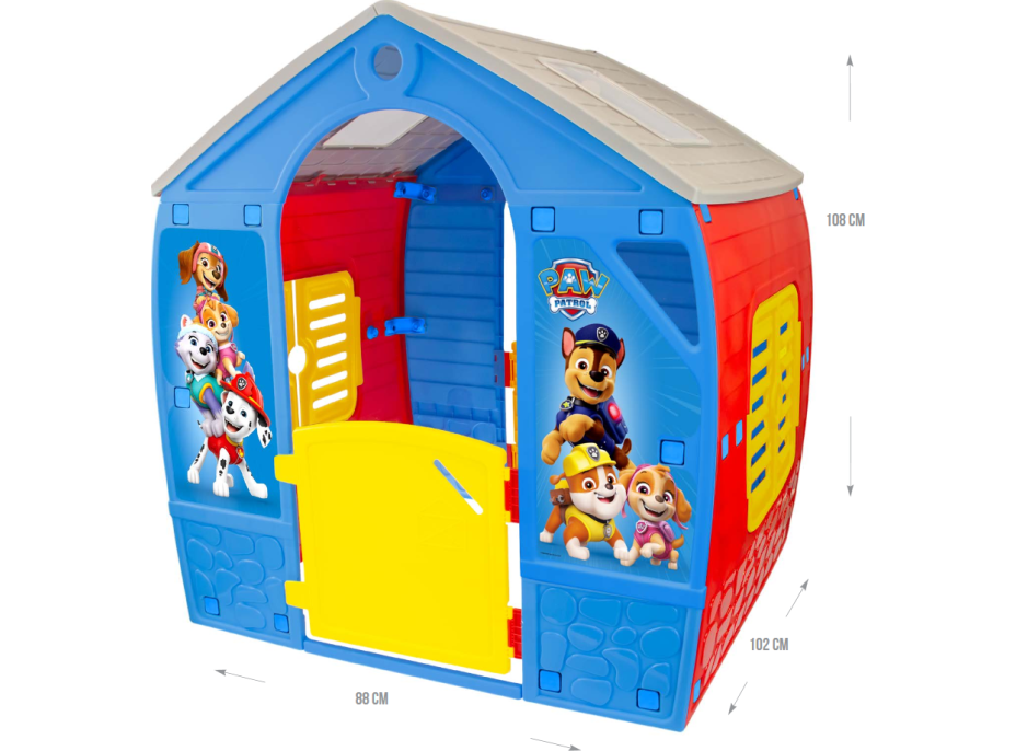 MOCHTOYS Dětský zahradní domeček Tlapková patrola