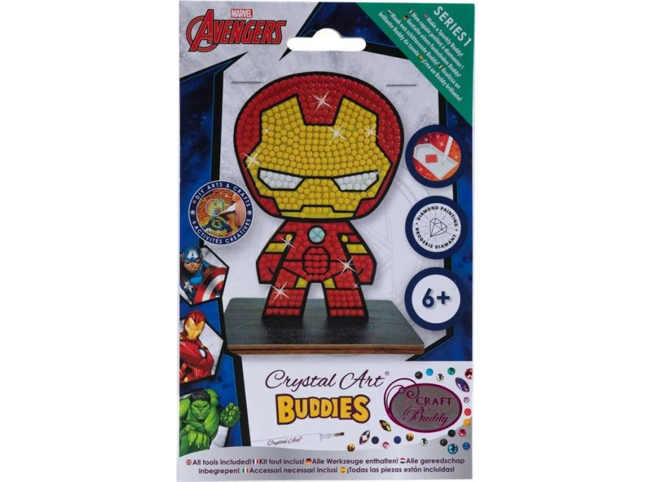 CRYSTAL ART Diamantové malování Avengers: Ironman