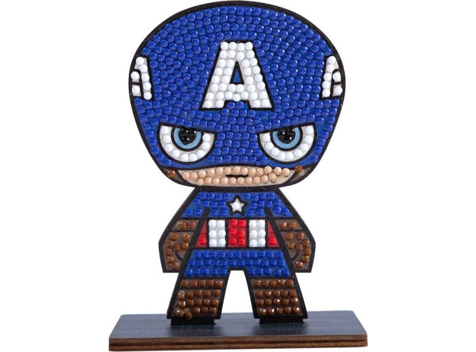 CRYSTAL ART Diamantové malování Avengers: Kapitán Amerika