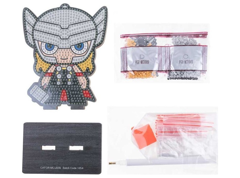 CRYSTAL ART Diamantové malování Avengers: Thor