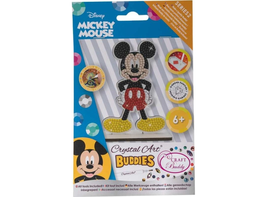 CRYSTAL ART Diamantové malování Disney: Mickey Mouse