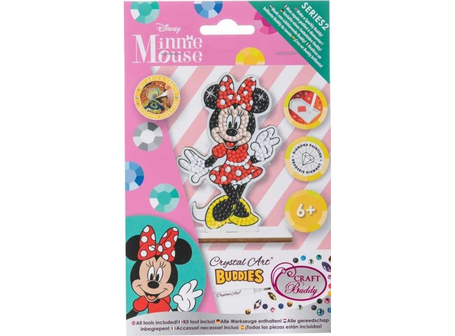 CRYSTAL ART Diamantové malování Disney: Minnie Mouse