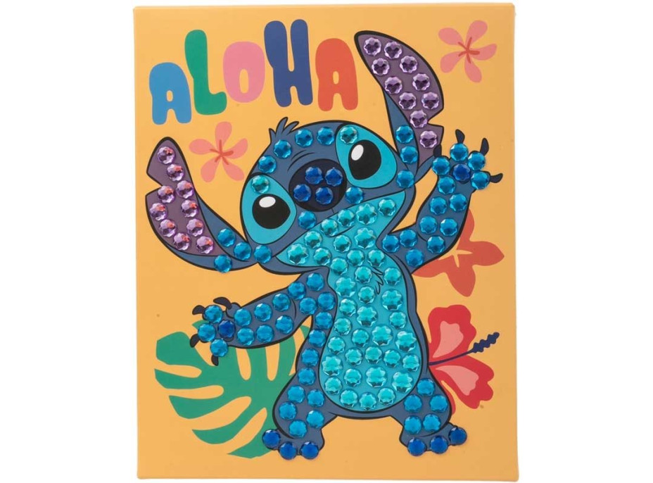 CRYSTAL ART Diamantové malování Junior Disney: Stitch