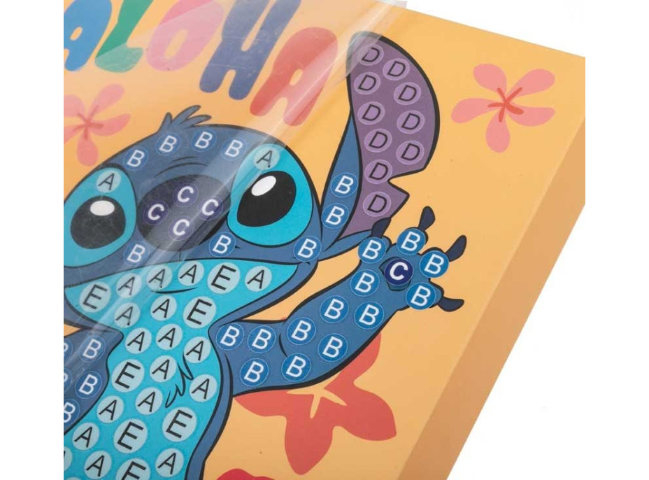 CRYSTAL ART Diamantové malování Junior Disney: Stitch