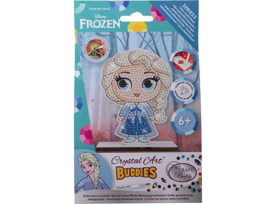 CRYSTAL ART Diamantové malování Ledové království: Elsa