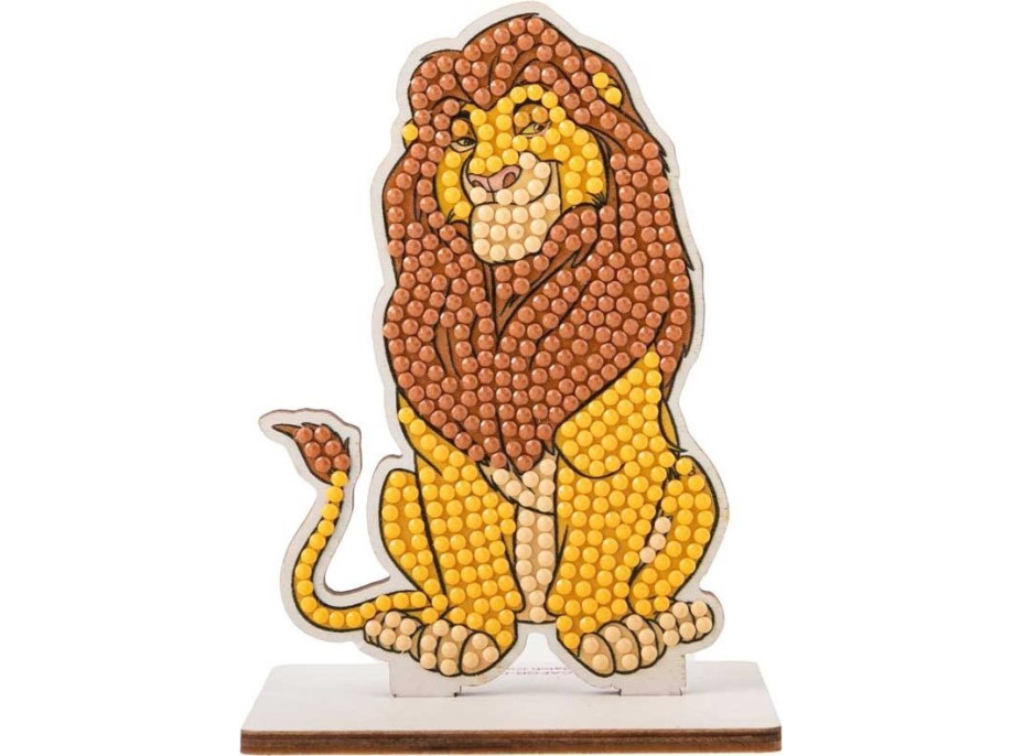 CRYSTAL ART Diamantové malování Lví král: Mufasa