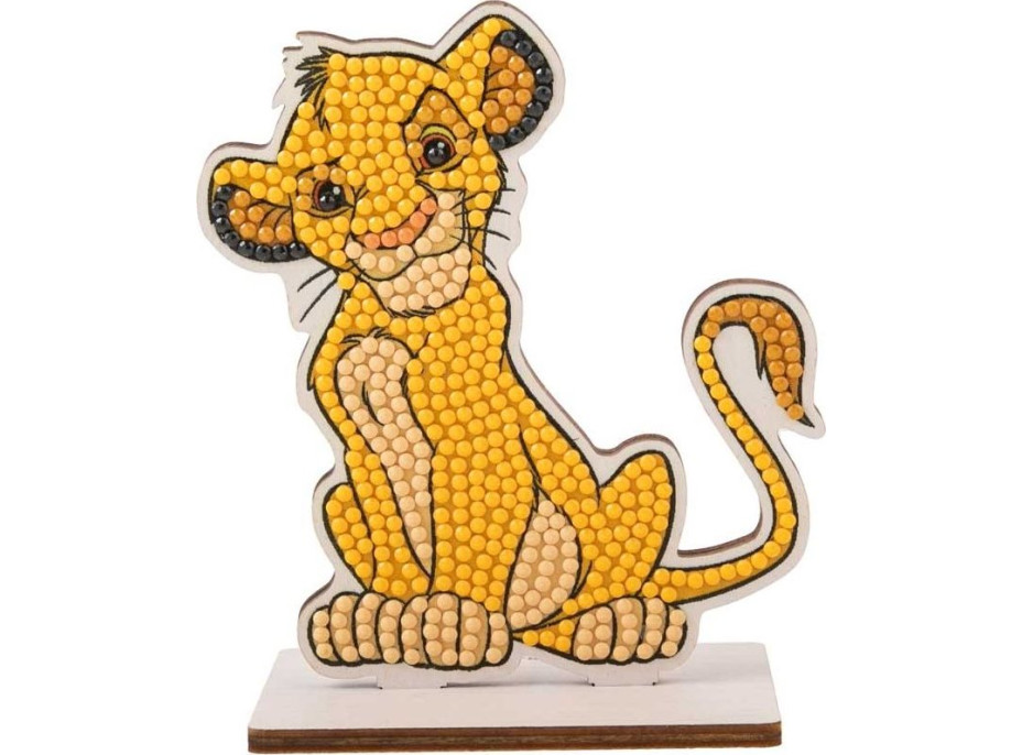 CRYSTAL ART Diamantové malování Lví král: Simba