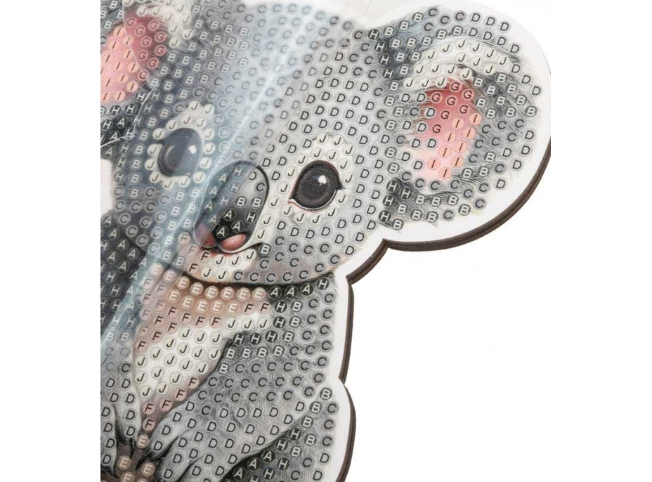 CRYSTAL ART Diamantové malování Na zemi: Koala
