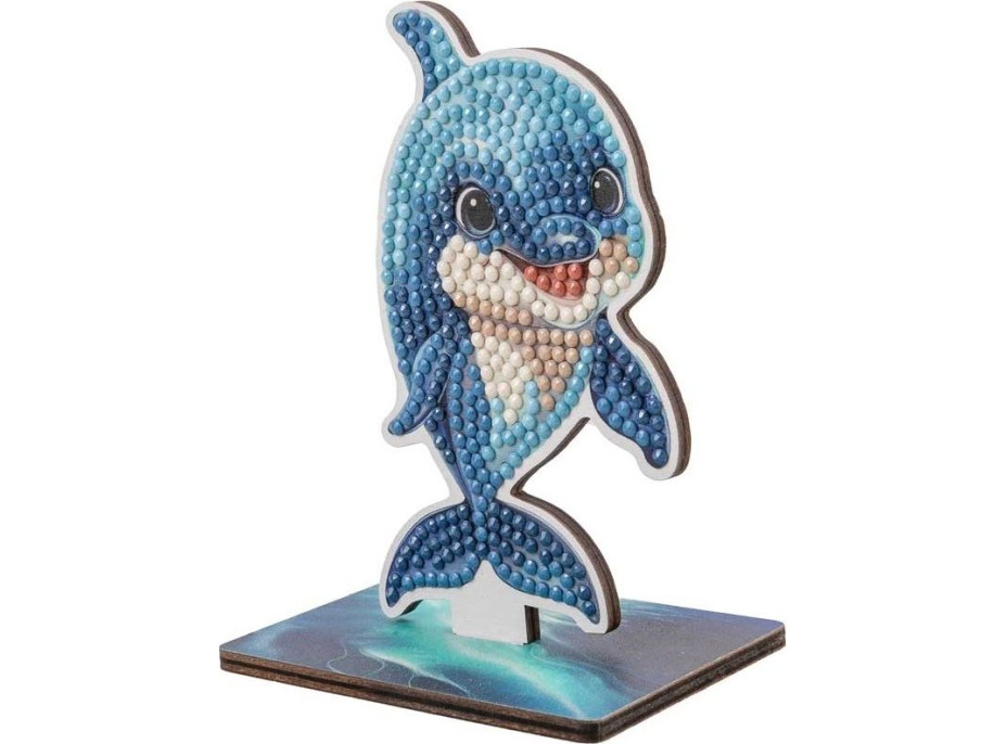CRYSTAL ART Diamantové malování Oceán: Delfín