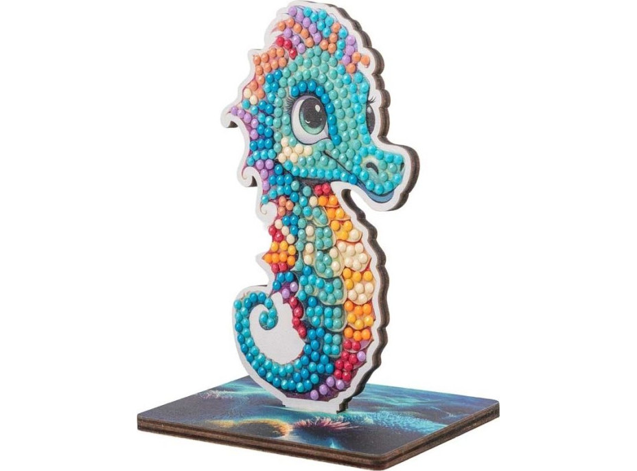 CRYSTAL ART Diamantové malování Oceán: Mořský koník