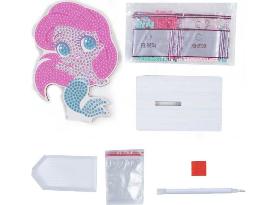CRYSTAL ART Diamantové malování Princezny: Ariel