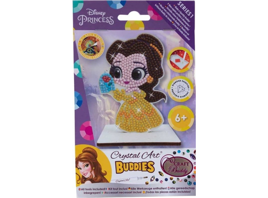 CRYSTAL ART Diamantové malování Princezny: Bella