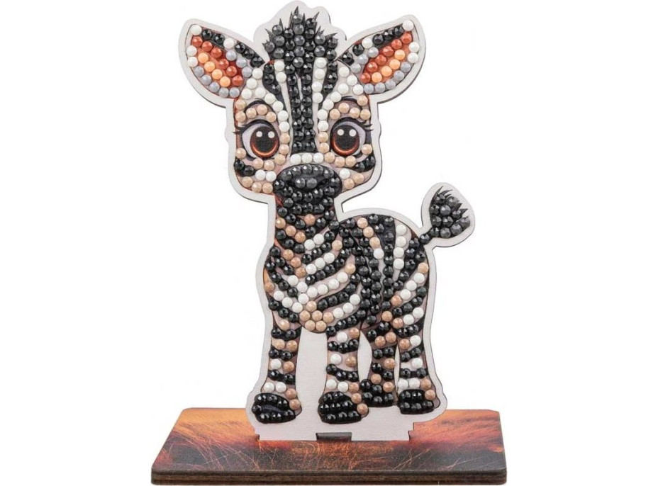 CRYSTAL ART Diamantové malování Safari: Zebra