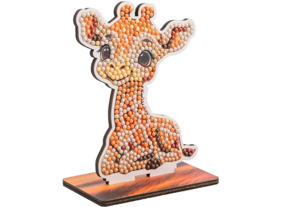 CRYSTAL ART Diamantové malování Safari: Žirafa