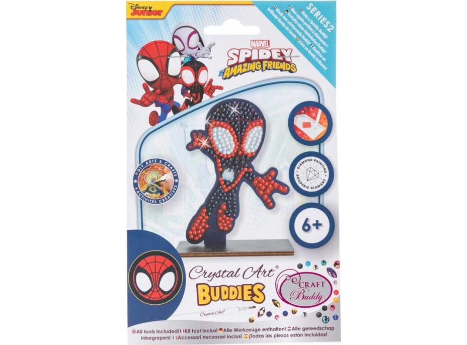 CRYSTAL ART Diamantové malování Spiderman: Miles Morales