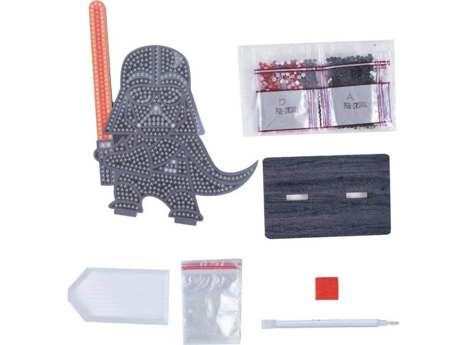 CRYSTAL ART Diamantové malování Star Wars: Darth Wader