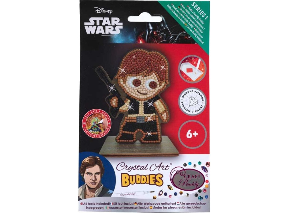 CRYSTAL ART Diamantové malování Star Wars: Han Solo