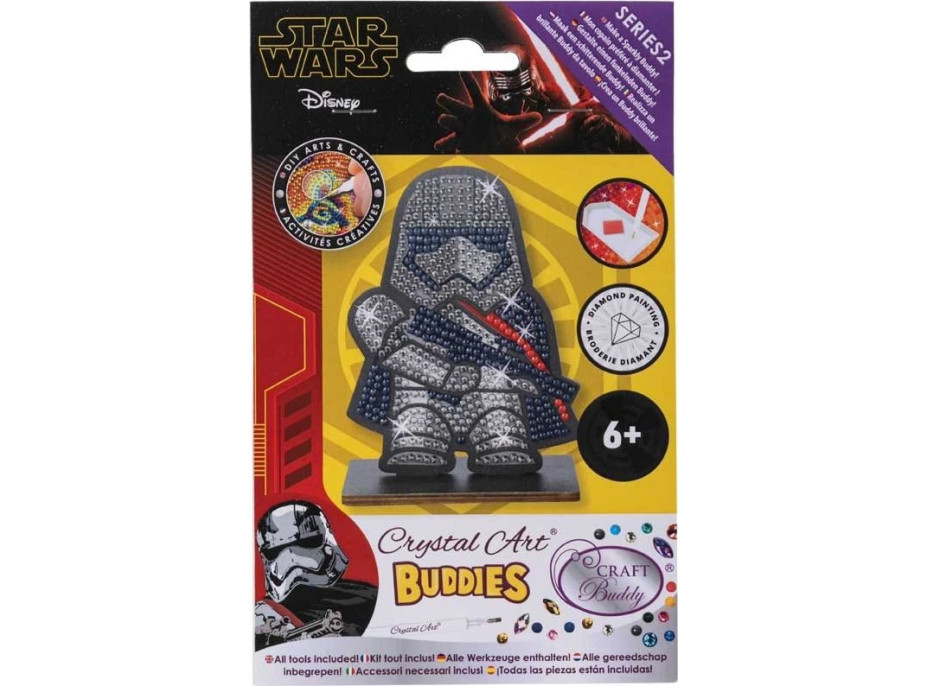 CRYSTAL ART Diamantové malování Star Wars: Kapitán Phasma
