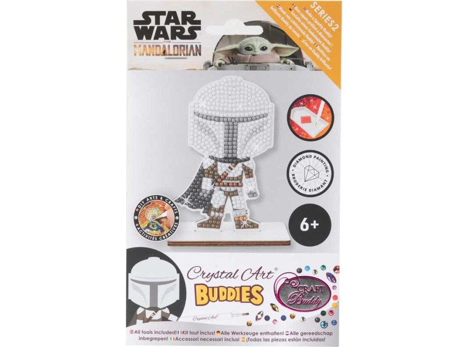 CRYSTAL ART Diamantové malování Star Wars: Mandalorian