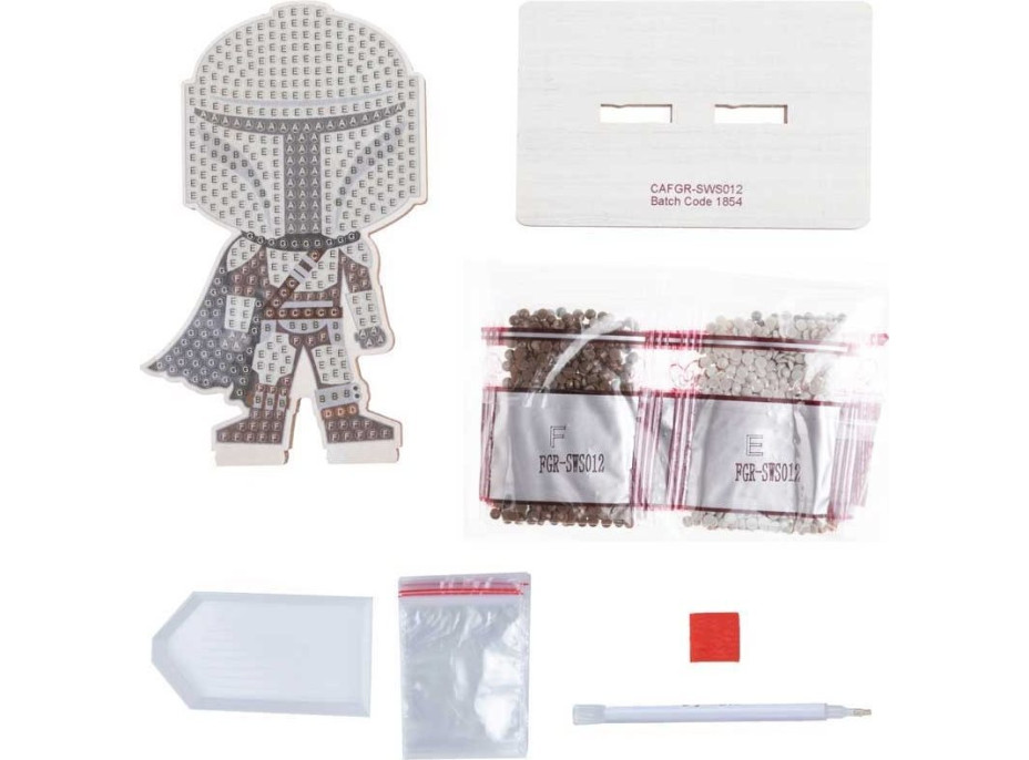 CRYSTAL ART Diamantové malování Star Wars: Mandalorian