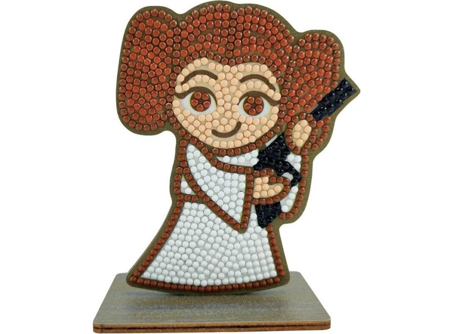 CRYSTAL ART Diamantové malování Star Wars: Princezna Leia