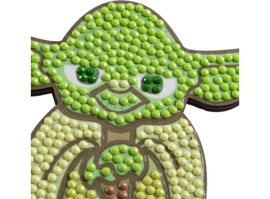 CRYSTAL ART Diamantové malování Star Wars: Yoda