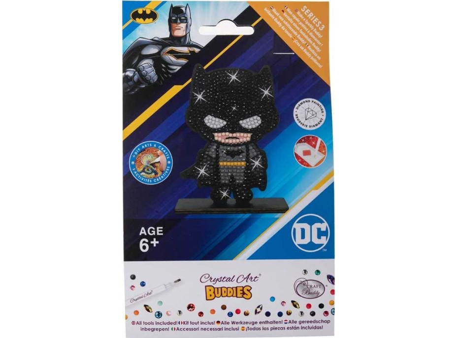 CRYSTAL ART Diamantové malování Superhrdinové: Batman