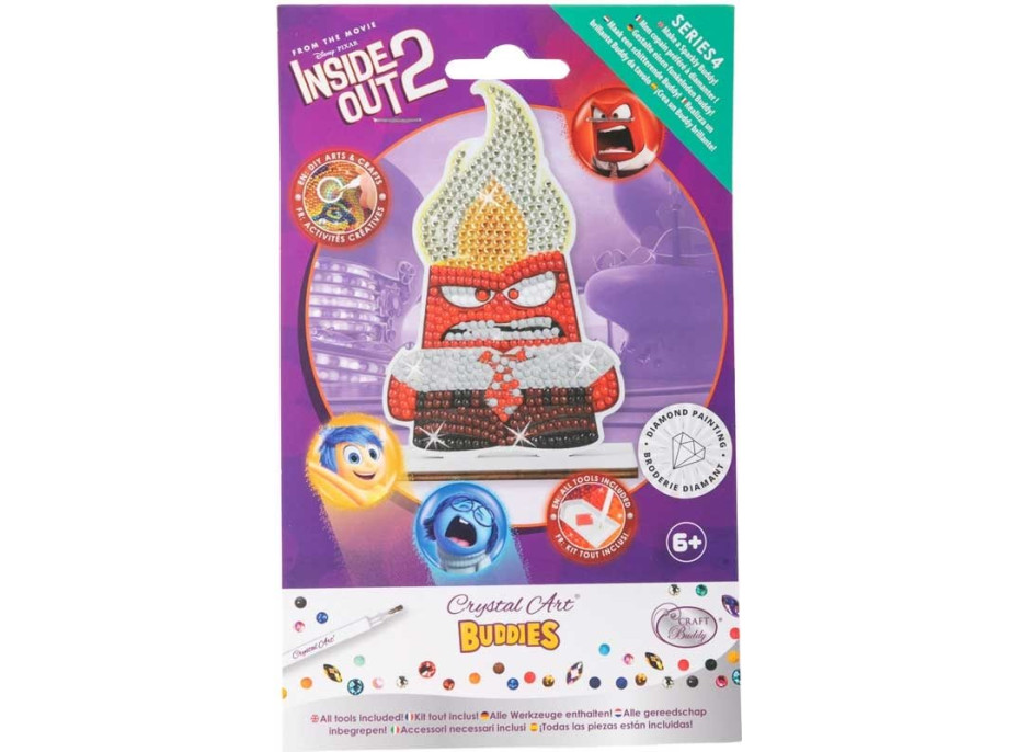 CRYSTAL ART Diamantové malování V hlavě 2: Vztek
