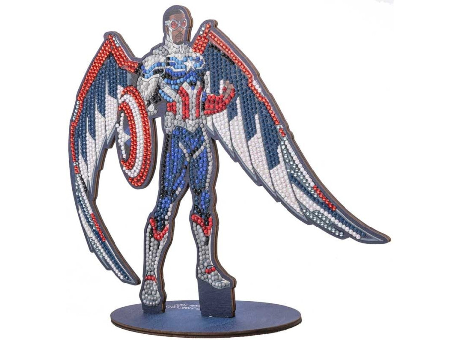 CRYSTAL ART Diamantové malování XL Avengers: Falcon