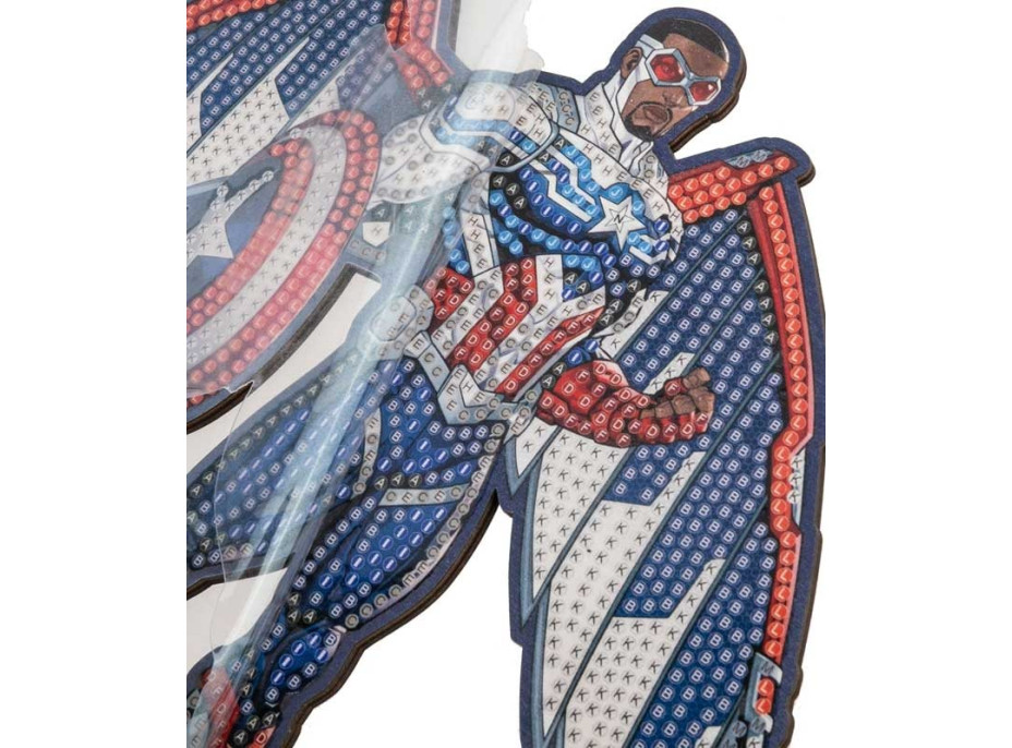 CRYSTAL ART Diamantové malování XL Avengers: Falcon