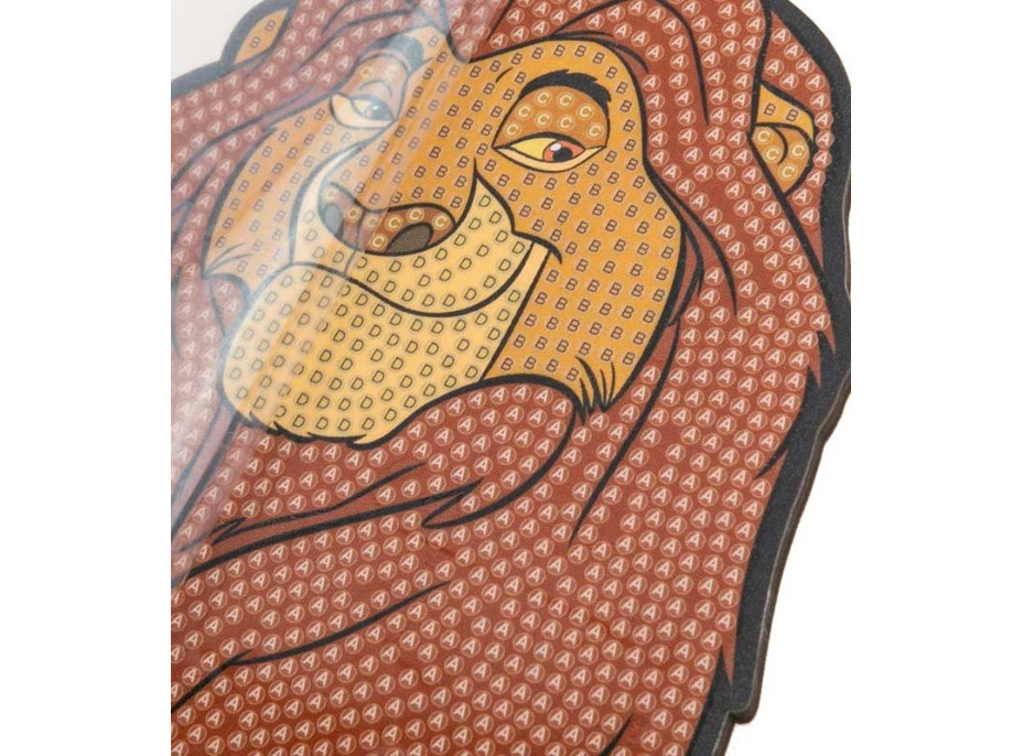 CRYSTAL ART Diamantové malování XL Lví král: Mufasa