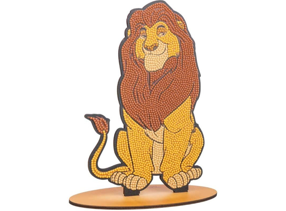 CRYSTAL ART Diamantové malování XL Lví král: Mufasa