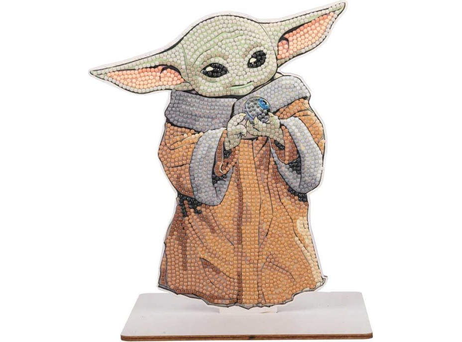 CRYSTAL ART Diamantové malování XL Star Wars: Grogu