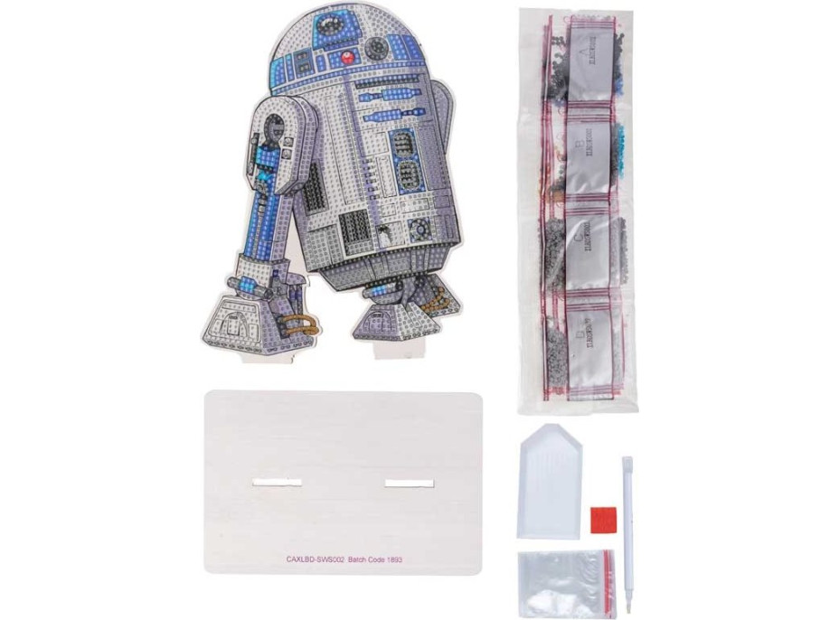 CRYSTAL ART Diamantové malování XL Star Wars: R2-D2