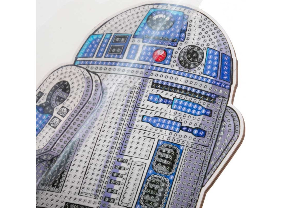 CRYSTAL ART Diamantové malování XL Star Wars: R2-D2