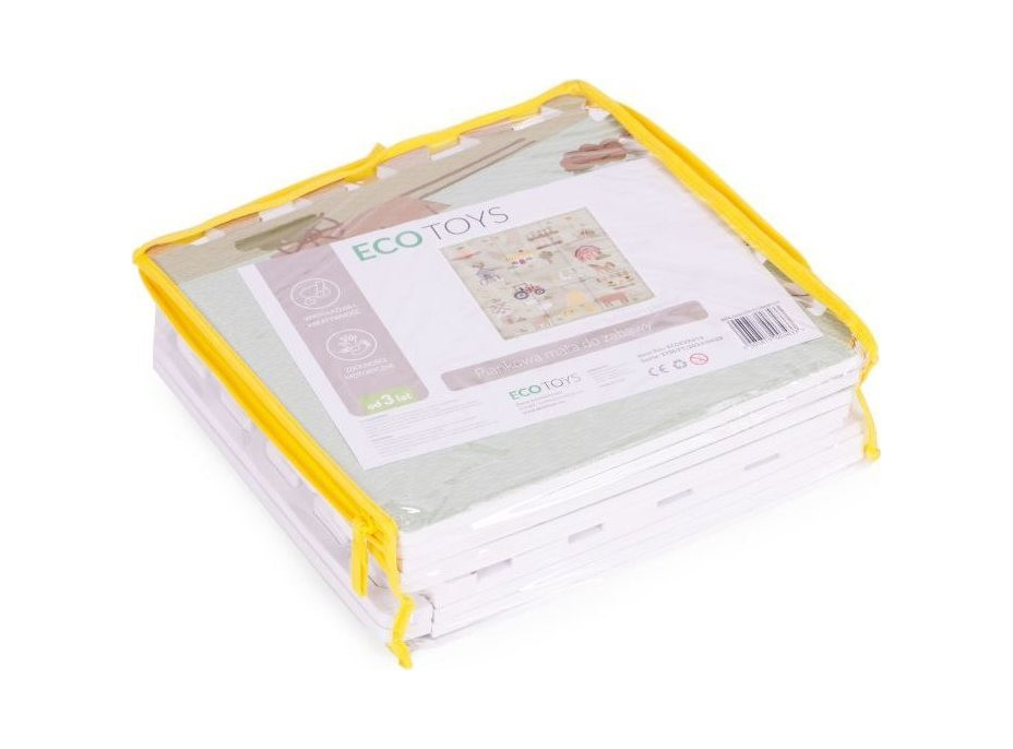 ECOTOYS Pěnové puzzle Statek s okraji