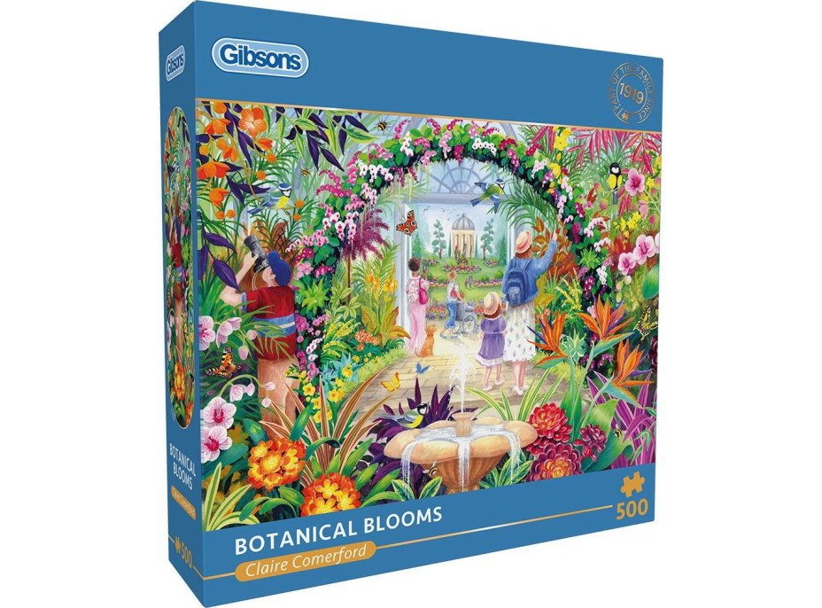 GIBSONS Puzzle Botanická zahrada 500 dílků