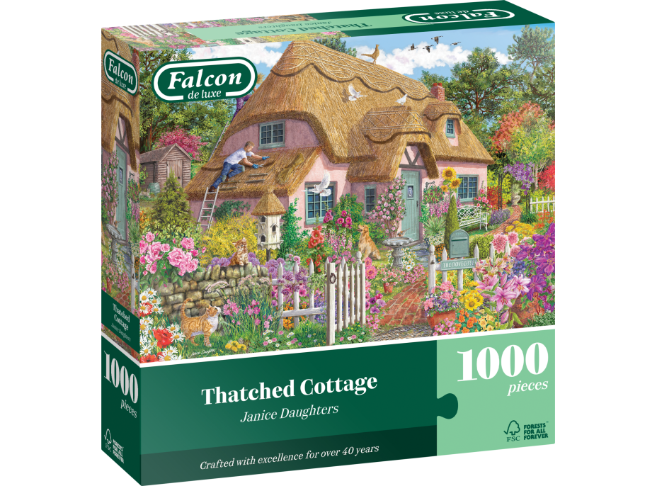 FALCON Puzzle Došková chalupa 1000 dílků