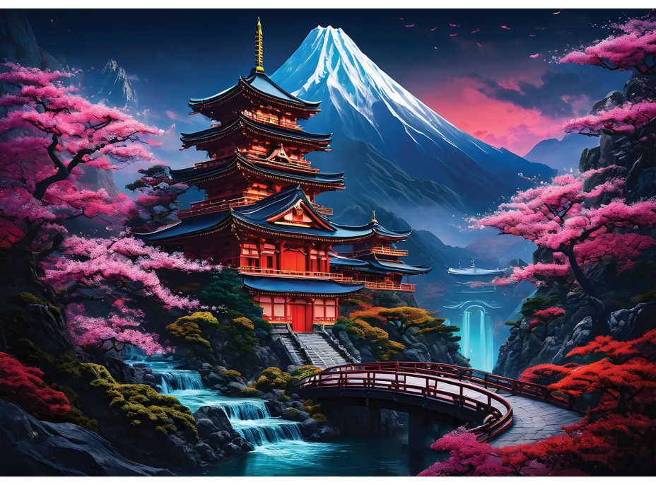 BLUEBIRD Puzzle Duch Japonska 2x500 dílků