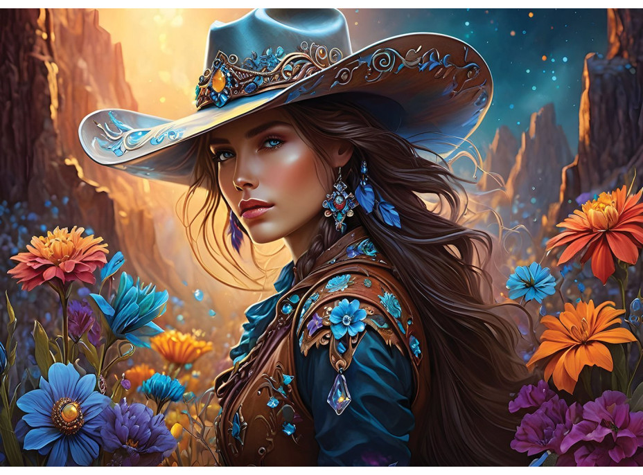 BLUEBIRD Puzzle Farmářka a Boty 2x500 dílků