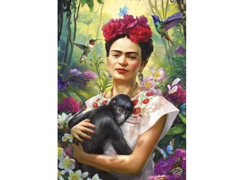 EDUCA Puzzle Frida Kahlo 1000 dílků