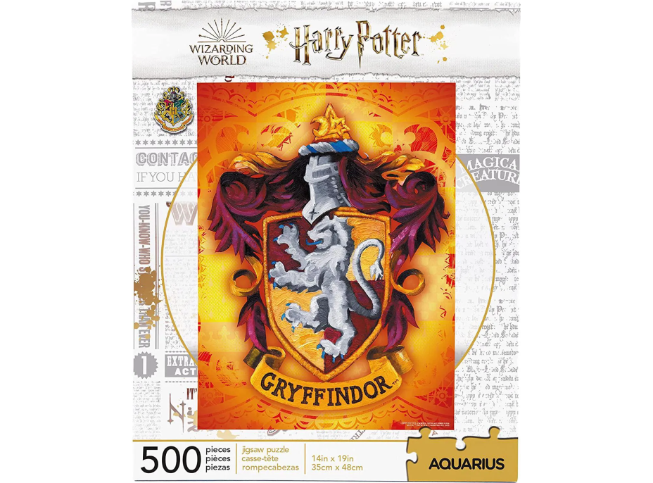 AQUARIUS Puzzle Harry Potter: Nebelvír 500 dílků