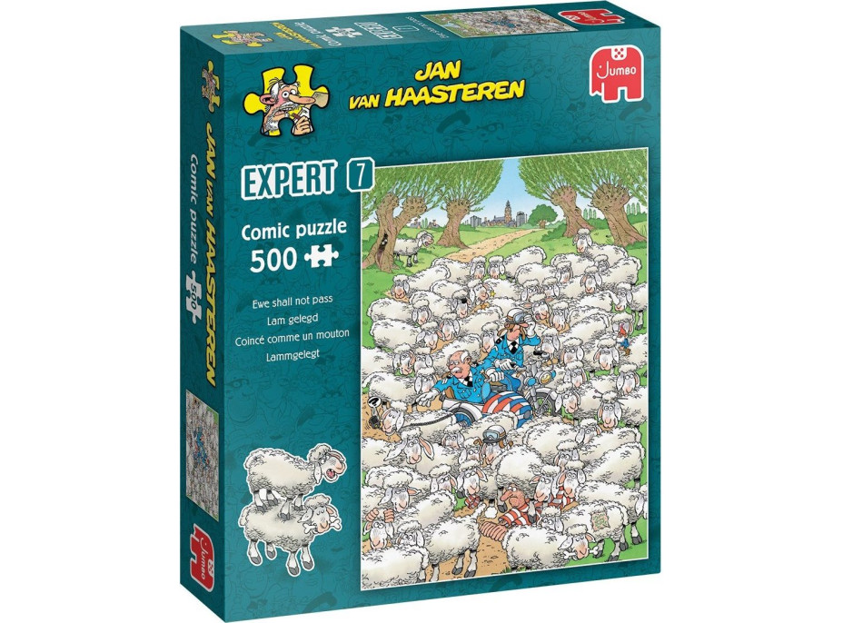 JUMBO Puzzle JvH Expert 7: Ovečka neprojde 500 dílků