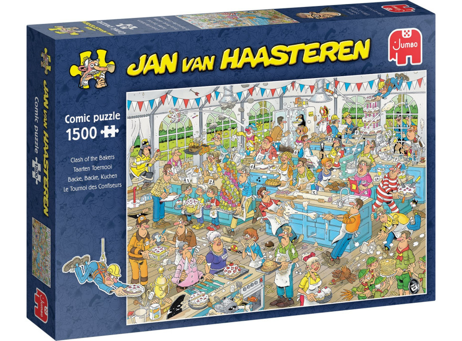 JUMBO Puzzle JvH Soutěž v pečení 1500 dílků
