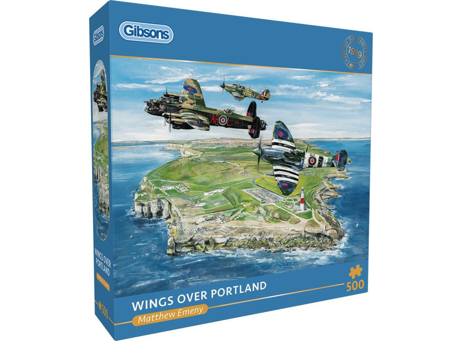 GIBSONS Puzzle Křídla nad Portlandem 500 dílků