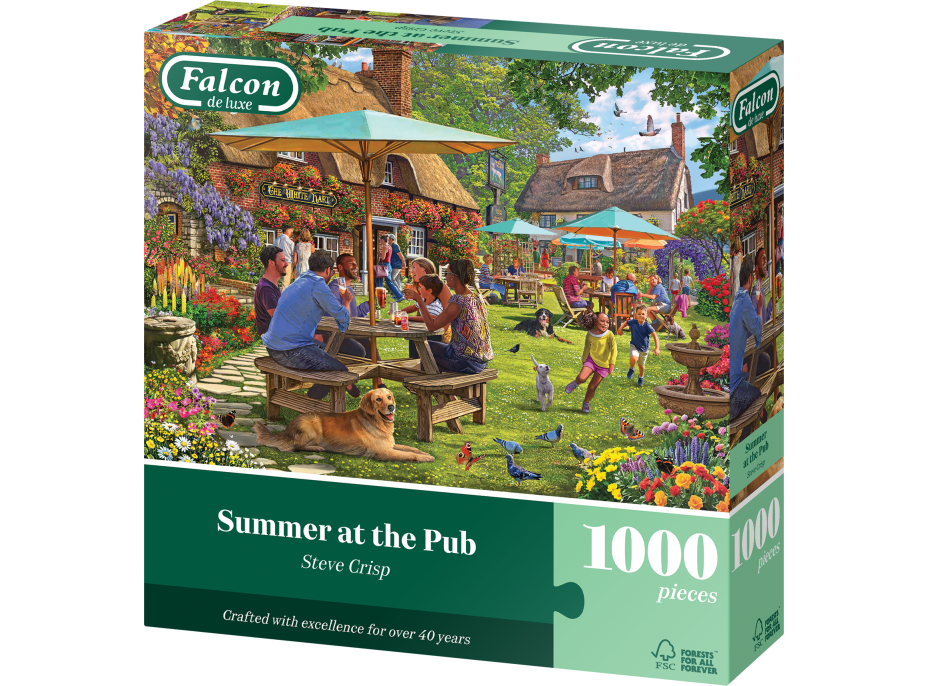 FALCON Puzzle Léto v hospůdce 1000 dílků